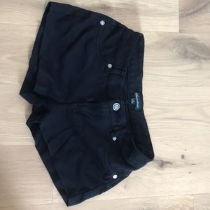 Black Stretch Shorts